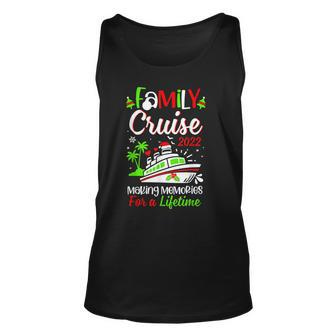 Family Cruise Making Memories For A Lifetime Holiday Unisex Tank Top - Thegiftio UK