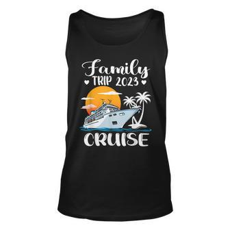 Family Trip Cruise 2023 Cruise Vacation Matching Cruising Unisex Tank Top - Thegiftio UK