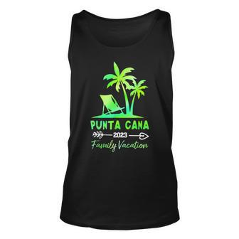 Family Vacation Punta Cana 2023 Family Matching Unisex Tank Top | Mazezy AU