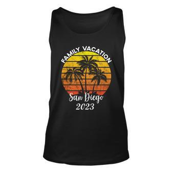Family Vacation San Diego 2023 Matching Family Beach Unisex Tank Top - Monsterry