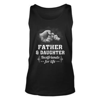 Father Daughter Best-Friends For Life Fist Bump Fathers Day Unisex Tank Top - Thegiftio UK