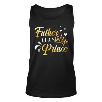 Father Of A Prince Fathers Day Unisex Tank Top - Thegiftio UK