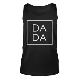 Fathers Day For New Dad Dada Him - Coloful Tie Dye Dada Unisex Tank Top | Mazezy