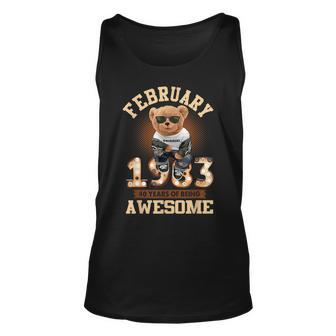 February 1983 40Th Birthday 2023 40 Years Of Being Awesome Unisex Tank Top - Seseable