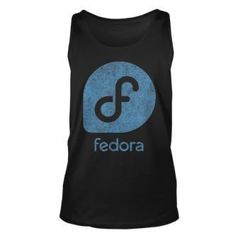 Fedora Linux - Workstations Servers Iot Internet Of Things Unisex Tank Top - Seseable