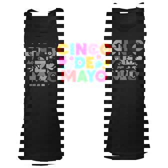 Festive Bright Mexico Feliz Cinco De Mayo Unisex Tank Top - Thegiftio UK