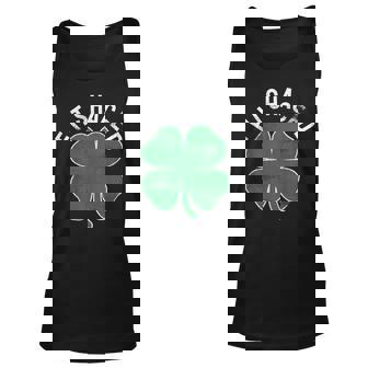 Fit Shaced Funny Irish Drinking St Patricks Day Shamrock V2 Unisex Tank Top - Thegiftio