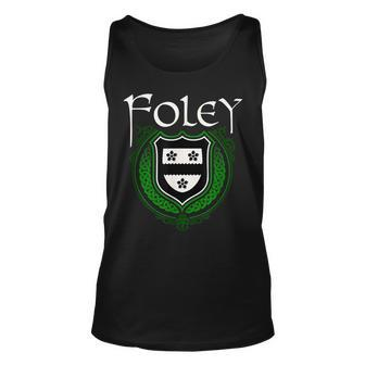 Foley Surname Irish Last Name Foley Family Crest Unisex Tank Top | Mazezy