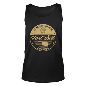 Fort Sill Oklahoma Its Where My Story Begins Unisex Tank Top - Seseable