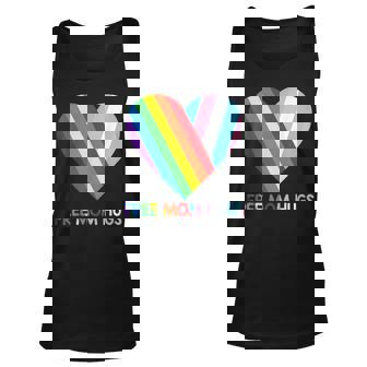 Free Mom Hugs Lgbt Pride Transgender Rainbow Flag Unisex Tank Top | Mazezy