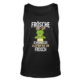 Frösche Sind Süß Frosch Tank Top - Seseable