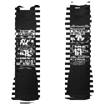 Funny 30Th Birthday Gift Established May 1989 T Shirt Unisex Tank Top | Mazezy