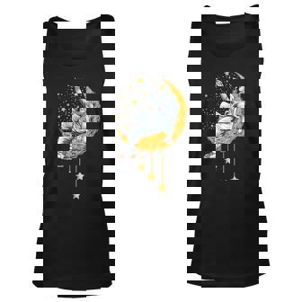 Funny Astronaut Moon Planets Colorful Space Graphic Unisex Tank Top - Thegiftio UK