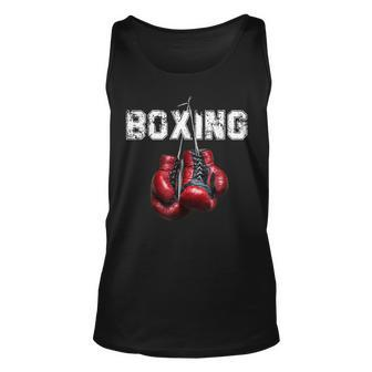 Funny Boxing - I Love Boxing Unisex Tank Top | Mazezy