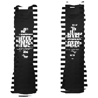 Funny Brother Sister Baseball Catcher Men Women Tank Top Graphic Print Unisex - Thegiftio UK
