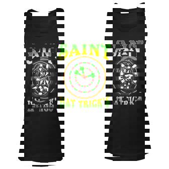 Funny Darts Irish St Patricks Day Gift T Shirt Unisex Tank Top | Mazezy