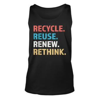 Funny Earth Day Saying For Earth Lovers Tree Huggers Unisex Tank Top | Mazezy DE