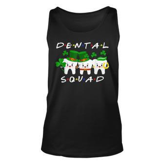 Funny Irish Tooth Leprechaun Hat Dental Squad Patricks Day Unisex Tank Top - Seseable