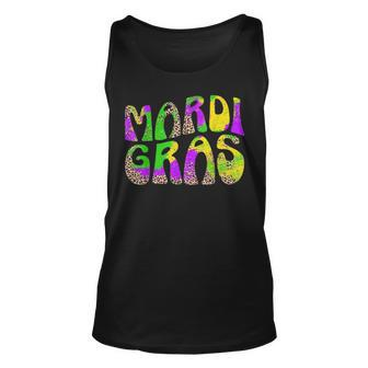 Funny Mardi Gras Mardi Gras 2023 Beads Mask Feathers V3 Unisex Tank Top | Seseable CA