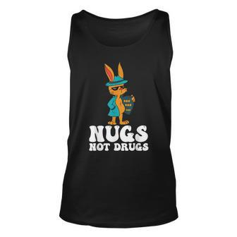 Funny Nugs Not Drugs Delicious Chicken Nugget Bucket V4 Unisex Tank Top - Seseable