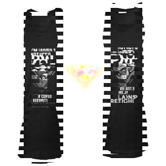 Funny Pool Player Gift For Cool Addicted To Billiards Men Women Tank Top Graphic Print Unisex - Thegiftio