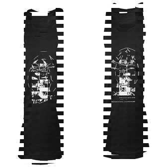 Funny Rock Drummer Set Band Drumming Guitar Men Women Tank Top Graphic Print Unisex - Thegiftio UK