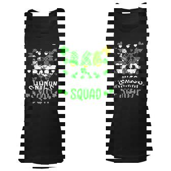 Funny Time For Shenanigans Squad St Patricks Day Gnomes Unisex Tank Top - Seseable