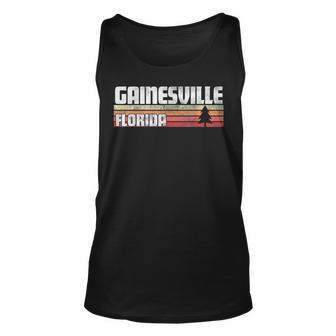 Gainesville Florida Fl Gift Retro Style Vintage 70S 80S 90S Unisex Tank Top - Seseable