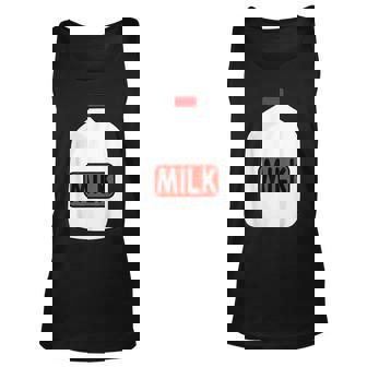 Gallon Of Milk Costume Match With Cookie Costumes Unisex Tank Top - Seseable