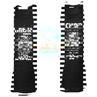 Game Over Class Of 2023 Video Gamer Graduation Gamer Unisex Tank Top | Mazezy