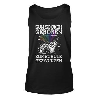 Gaming Level Up Unisex TankTop, PS5 Konsole Design für Geburtstag - Seseable