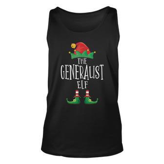 Generalist Elf Gamer Familie Passender Pyjama Weihnachten Tank Top - Seseable