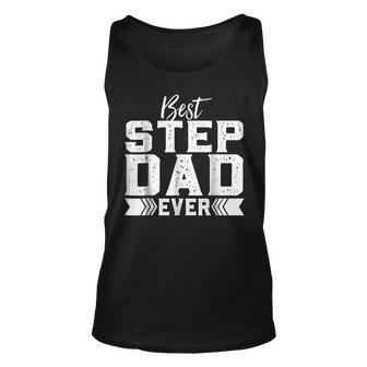 Gift For Stepdad Best Step Dad Ever Gift For Mens Unisex Tank Top | Mazezy CA