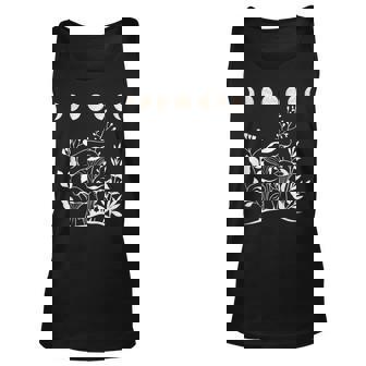 Goblincore Aesthetic Dark Academia Cottagecore Mushroom V2 Unisex Tank Top | Seseable CA