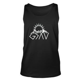 God Is Greater Than Highs And Lows Faith Inspirational Men Women Tank Top Graphic Print Unisex - Thegiftio UK