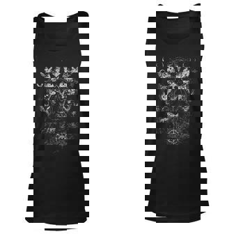 Gothic Aesthetic Occult Unholy Grunge Emo Punk Satanic Unisex Tank Top | Mazezy