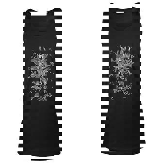 Gothic Mermaid V2 Men Women Tank Top Graphic Print Unisex - Thegiftio