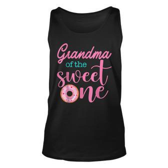Grandma Of Sweet One 1St First Birthday Unisex Tank Top | Mazezy
