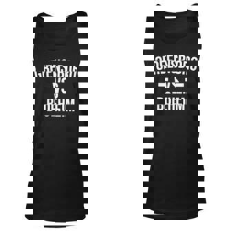 Greensboro Vs Boeheim Unisex Tank Top | Mazezy