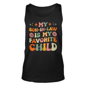 Groovy My Son In Law Is My Favorite Child Retro Tank Top | Mazezy