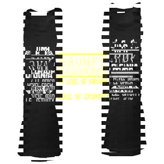 Im A Grumpy Old Grandpa My Level Of Sarcasm Depends T Tank Top | Mazezy