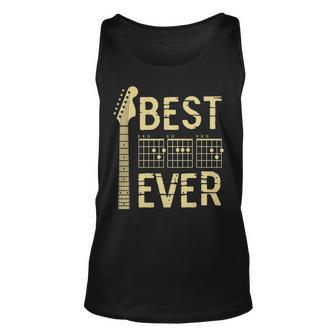 Guitarist Father Best Dad Ever D A D Chord Gifts Guitar V2 Unisex Tank Top - Seseable