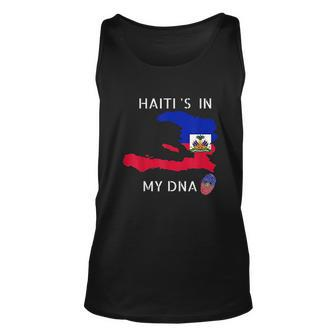 Haiti Is In My Dna Haitian Flag Day Pride Haiti Men Women Tank Top Graphic Print Unisex - Thegiftio UK