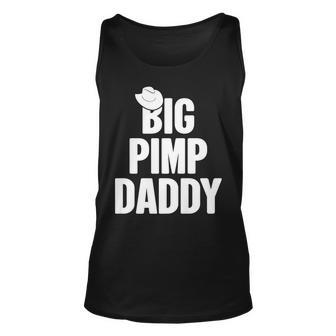 Halloween Big Pimp Daddy Pimp Costume Party Design Unisex Tank Top | Mazezy