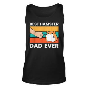 Hamster Owner Papa Best Hamster Dad Ever Unisex Tank Top | Mazezy