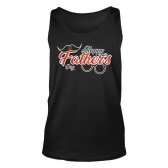 Happy Fathers Day Perfect Gift In Dad Father Day Loves Unisex Tank Top - Seseable