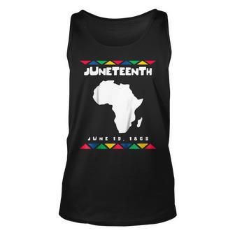 Happy Juneteenth Shirt - Emancipation Day And Freedom Day Unisex Tank Top | Mazezy DE
