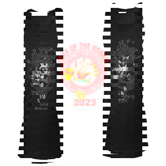 Happy Lunar New Year 2023 Cute Chinese Rabbit Decorations V2 Unisex Tank Top | Seseable CA