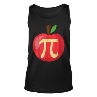 Happy Pi Day Cute Apple Pie 314 Funny Science Math Teacher Unisex Tank Top - Seseable