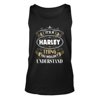 Harley Thing You Wouldnt Understand Family Name V2 Unisex Tank Top - Seseable